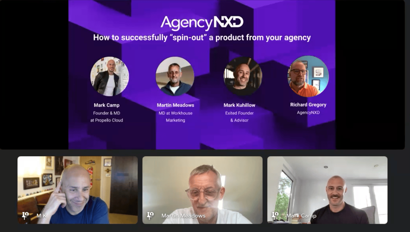 Spinning Out a Product from an Agency